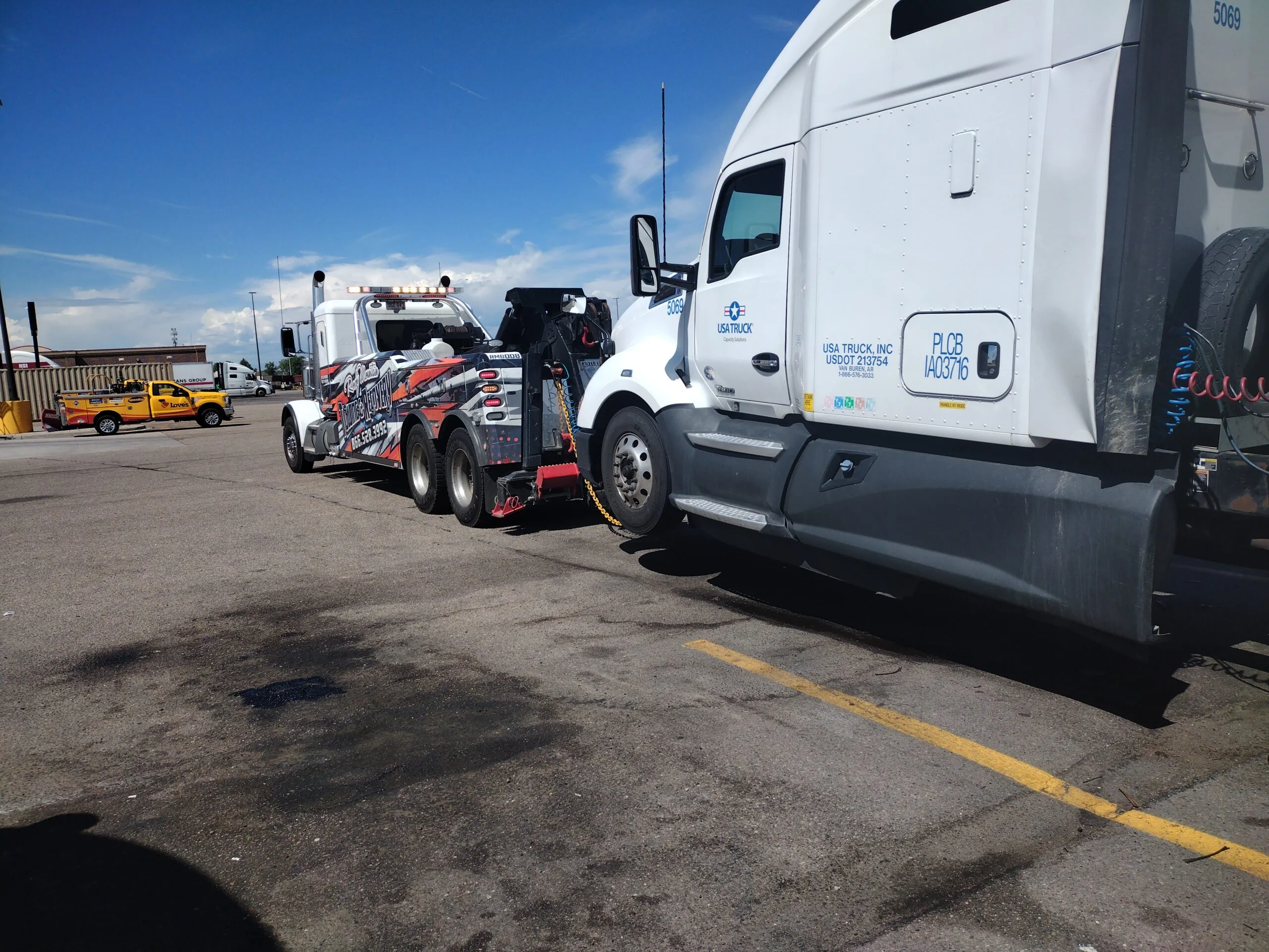 Tractor Trailer Towing Normandy Estates