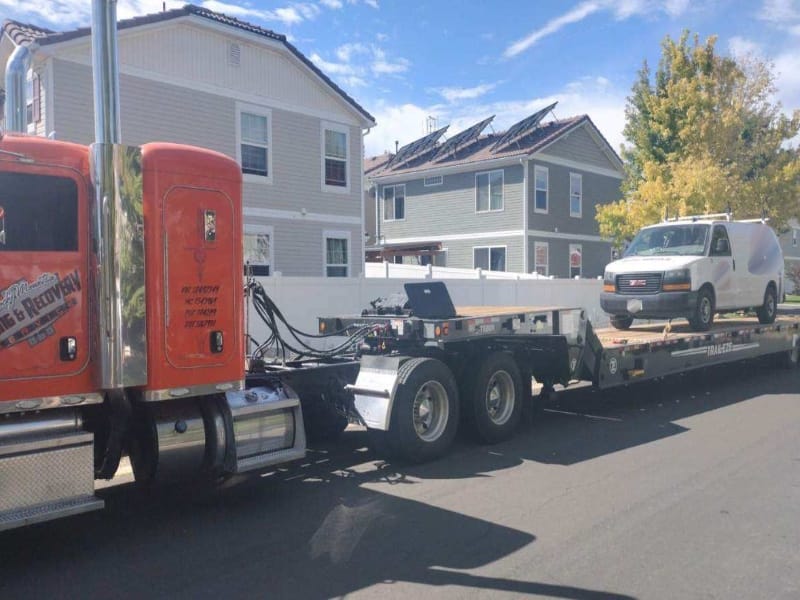 Denver box truck towing